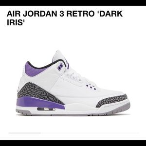 Jordan 3 purple